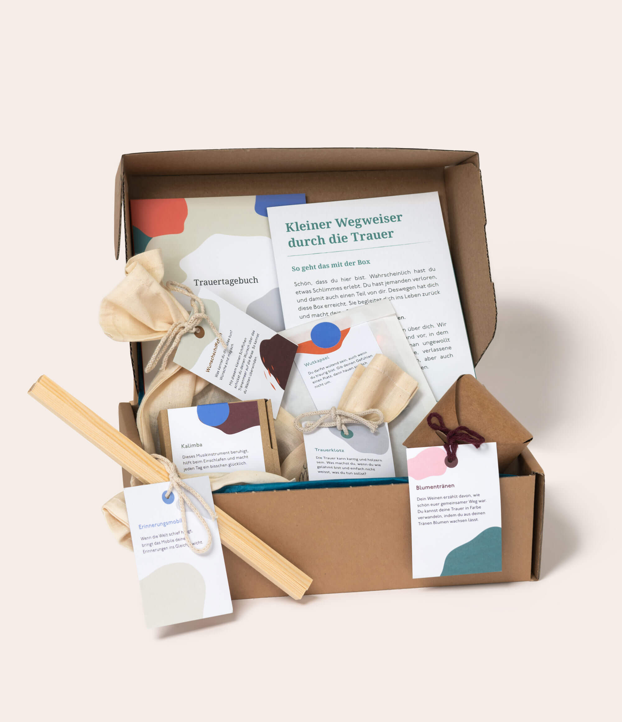 Trauerbegleitung "in a Box" - Vergiss Mein Nie