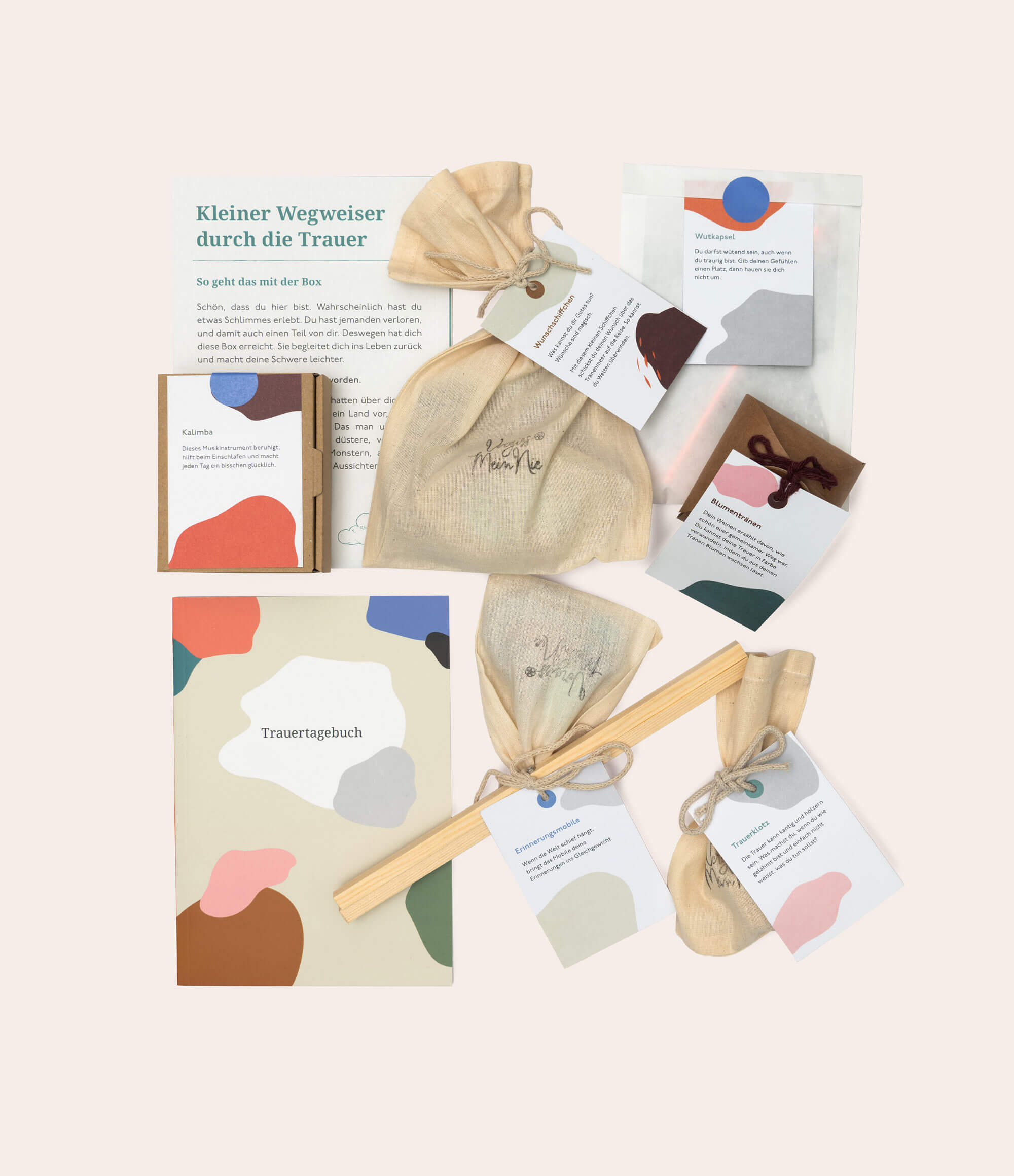 Trauerbegleitung "in a Box" - Vergiss Mein Nie