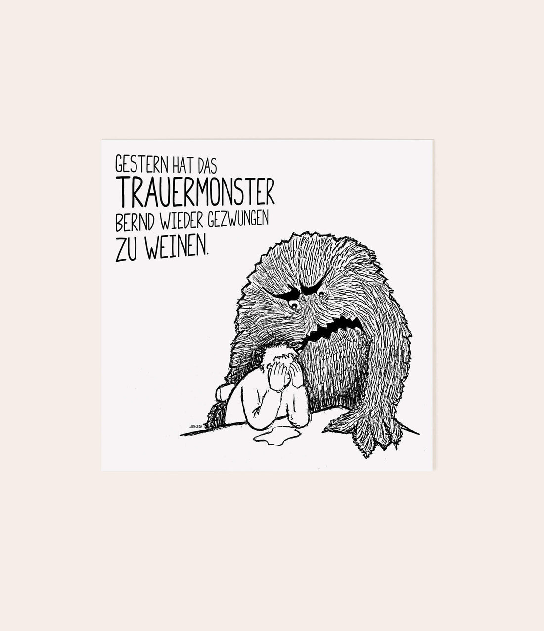 Trauermonster 10 - Weinen - Vergiss Mein Nie