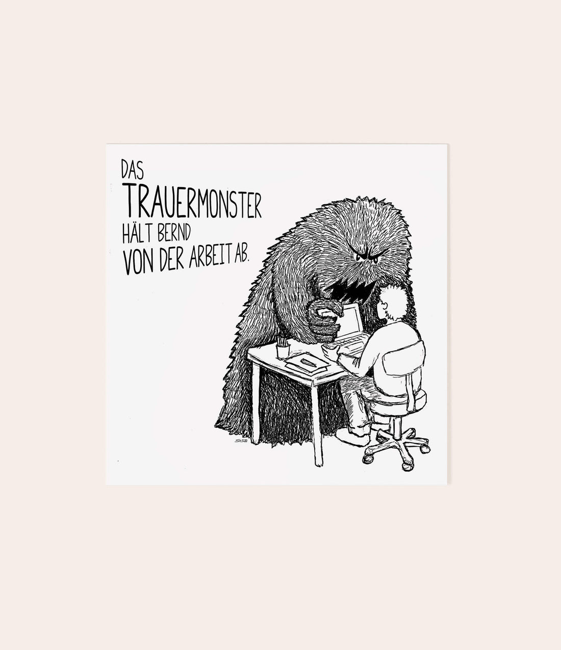 Trauermonster 11 - Arbeit - Vergiss Mein Nie