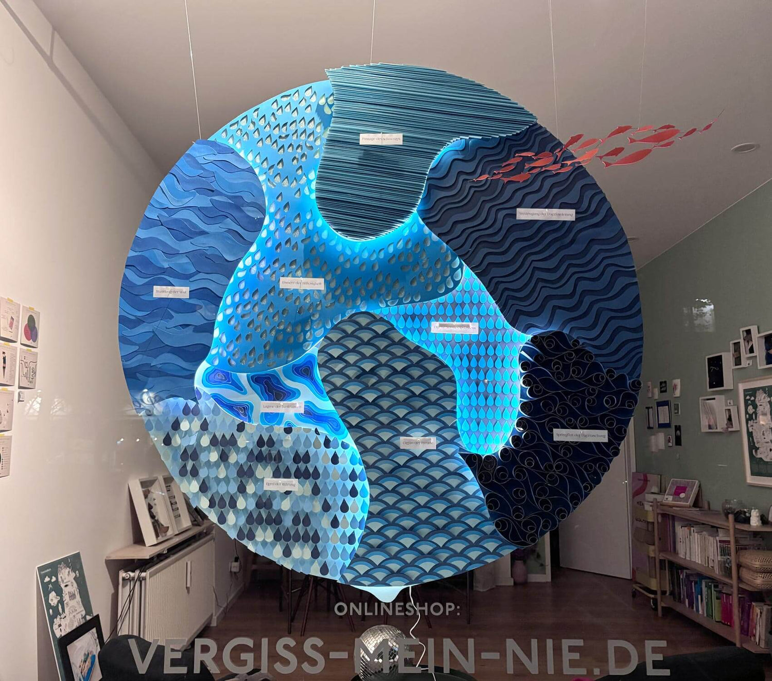 Unser Schaufenster: Die große Weltkarte der Tränenmeere - Vergiss Mein Nie