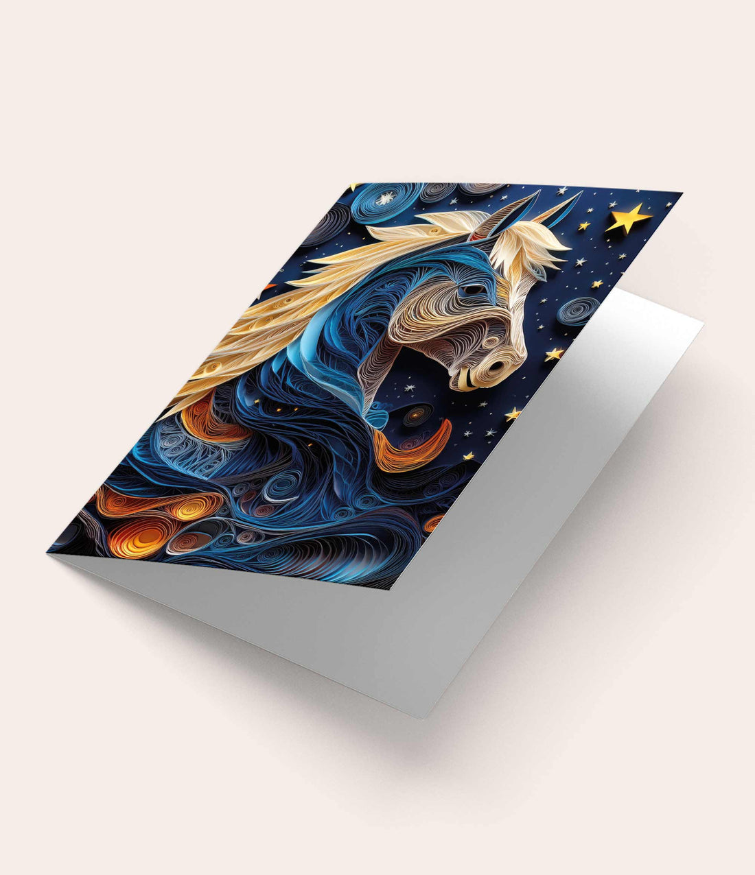 Karte "Himmelspferd" - Vergiss Mein Nie