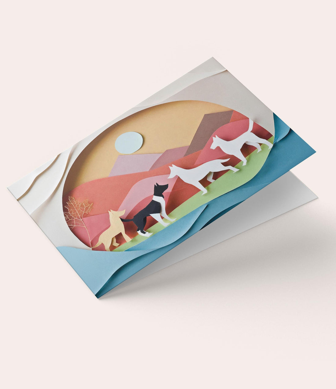 Karte "Hundehimmel" - Vergiss Mein Nie