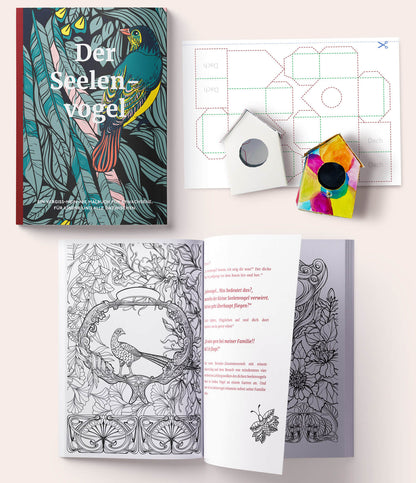 Seelenvogel - Malbuch - Vergiss Mein Nie