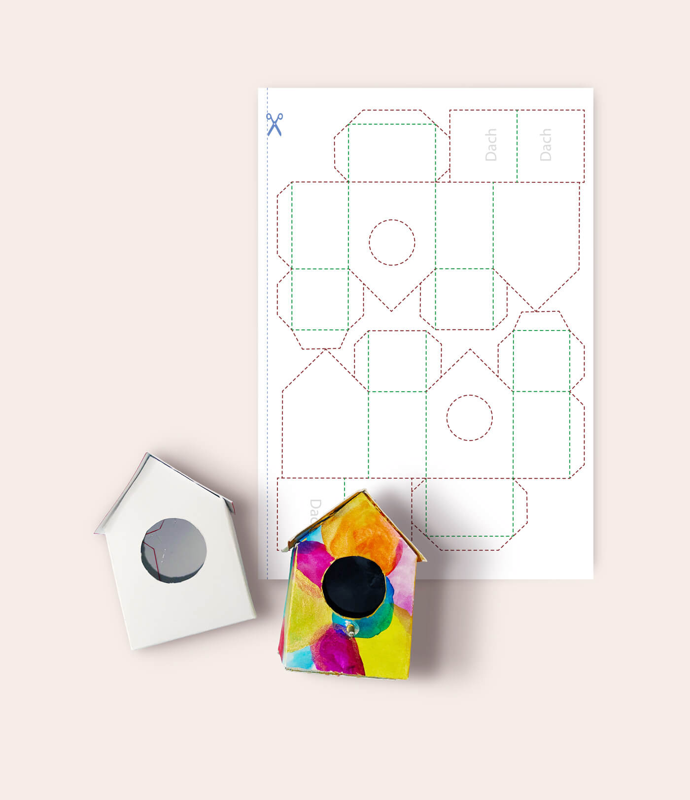 Seelenvogel - Malbuch - Vergiss Mein Nie