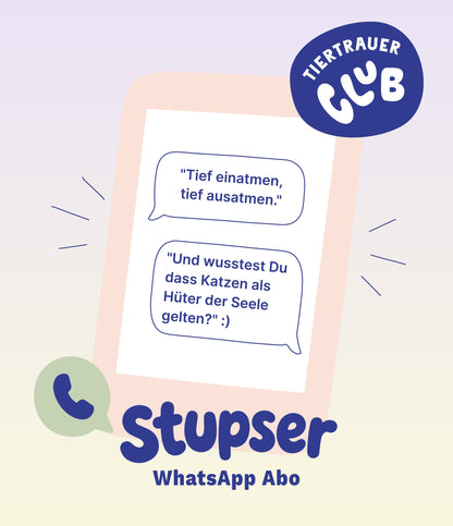 Tiertrauerclub Stupser-Abo - Vergiss Mein Nie