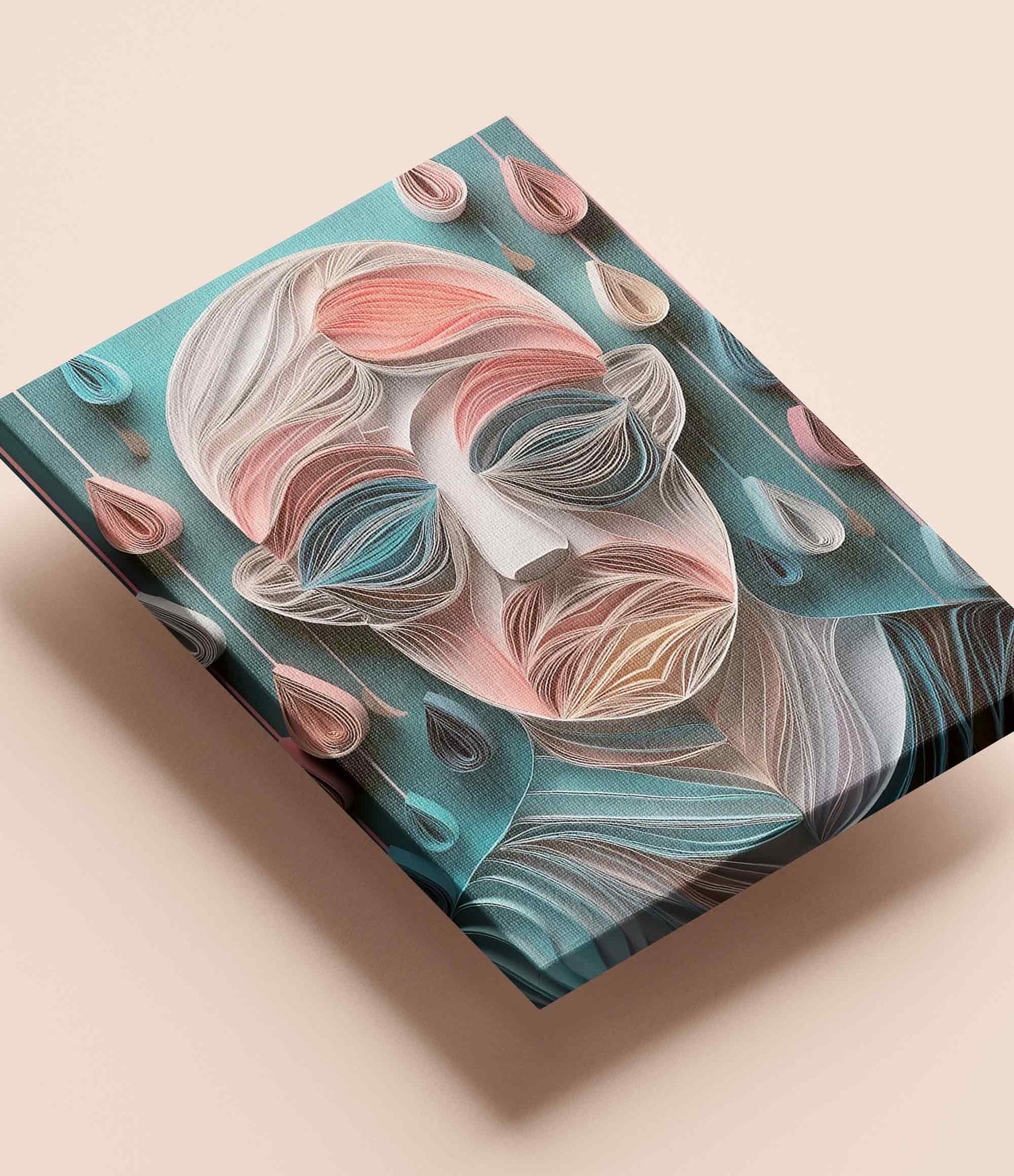 "Welt der Tränen" Leinwand, 30 x 40 cm - Vergiss Mein Nie