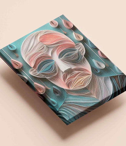 "Welt der Tränen" Leinwand, 30 x 40 cm - Vergiss Mein Nie