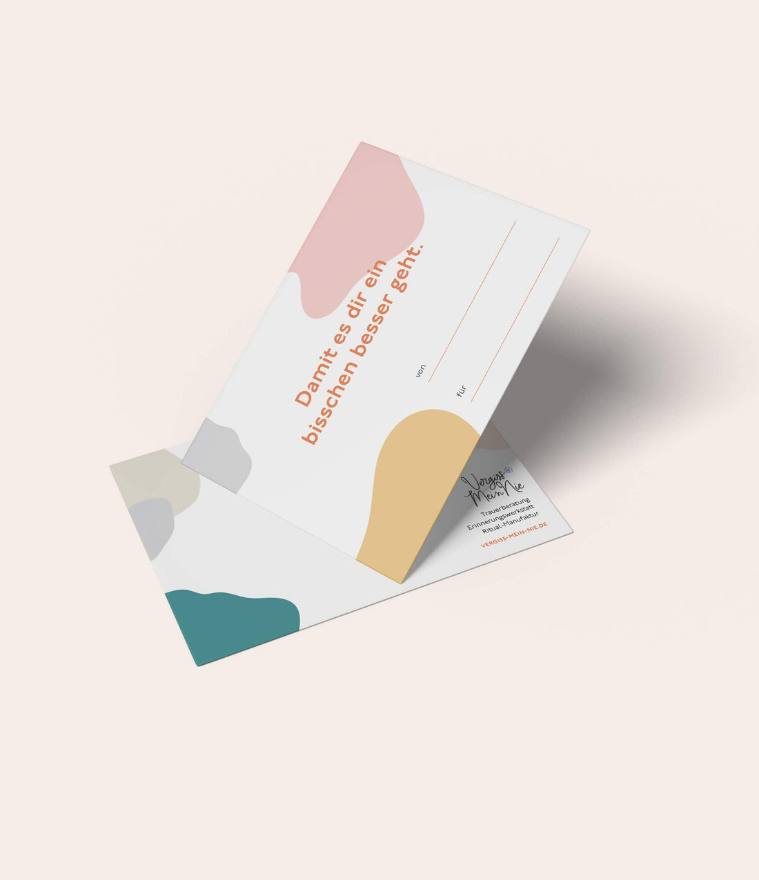 Gutschein - Vergiss Mein Nie