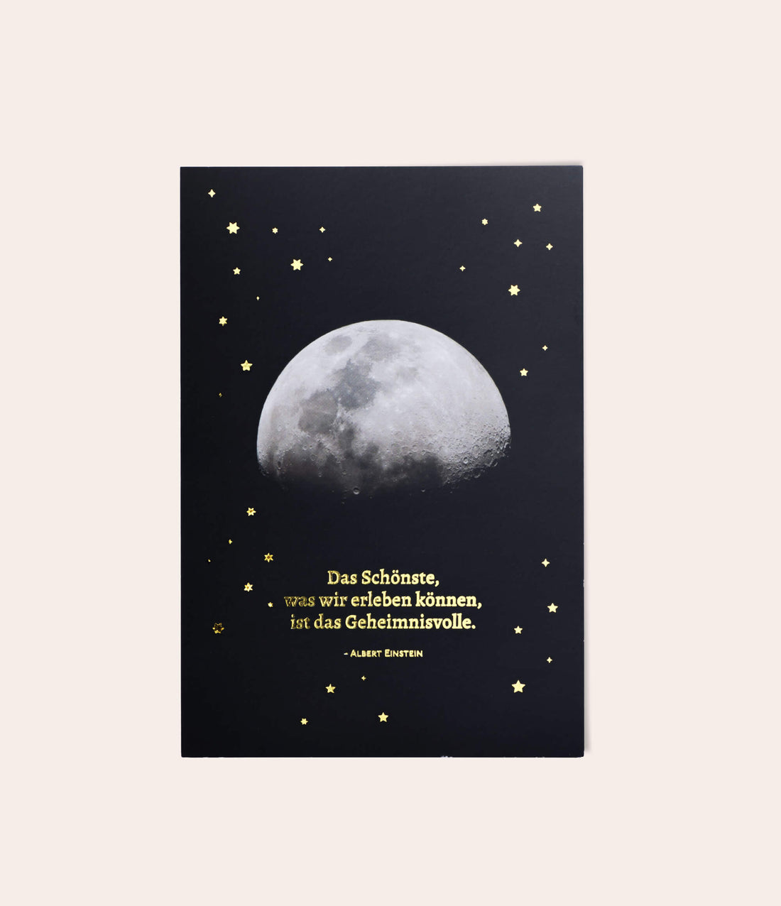 Karte "Nachtmond" - Vergiss Mein Nie