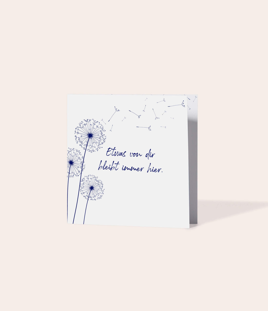 Karte "Pusteblume" - Vergiss Mein Nie