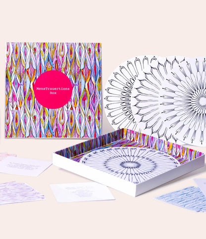 MensTrauertionsbox – die Zyklusbox für Trauerphasen - Vergiss Mein Nie