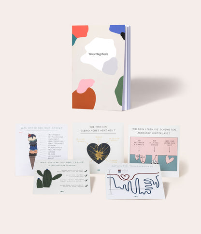 Trauergeschenkset "Mit Hirn und Herz" - Vergiss Mein Nie